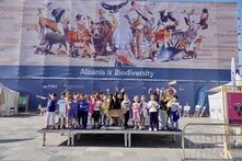School visit, 'Albania is Biodiversity' Resource Hub, Tirana, Oct. 2023