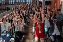 Participants at the Congress of Young Europeans, Thessaloniki 2023