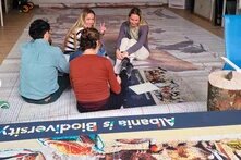 The mosaic production team