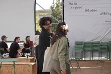 Participants at the Temporary Pavilion-3