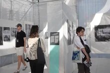 Participants at the Temporary Pavilion-2