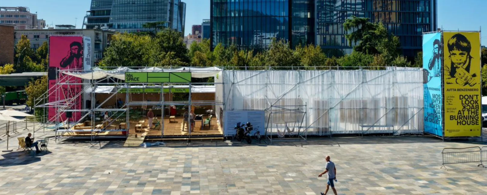 Temporary Pavilion, Tirana 2025