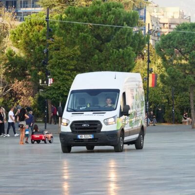 Green Culture Van during "Albania is Biodiversity", Tirana, Oct. 2023