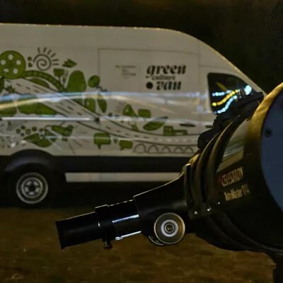 Green Culture Van during "Stargazing Festival", Librazhd, Aug. 2024 