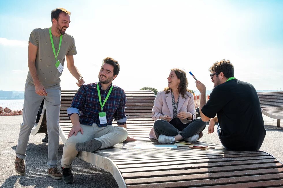 Participants at the Congress of Young Europeans, Thessaloniki, Greece, 2023