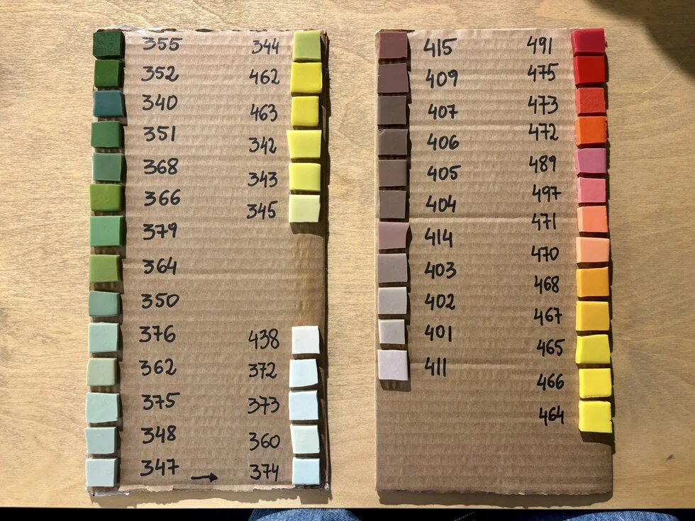 Mosaic stones - tesserae