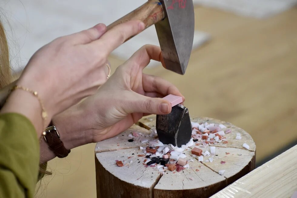 Martellina, a hammer-like tool