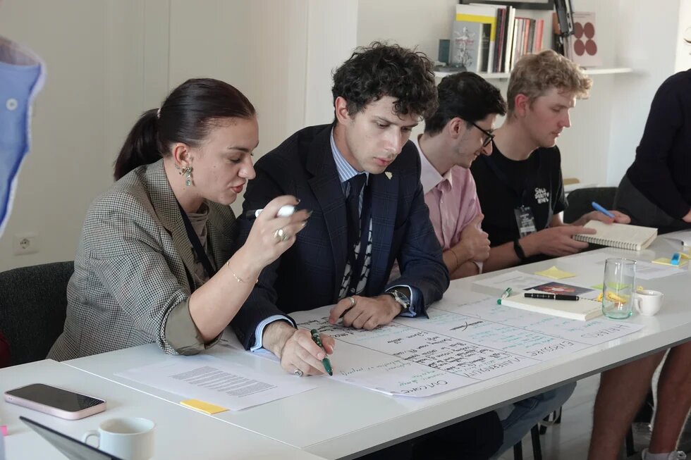 Participants during workshops