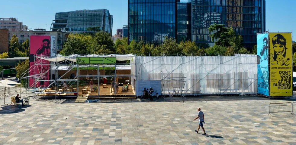 Temporary Pavilion, Tirana 2025